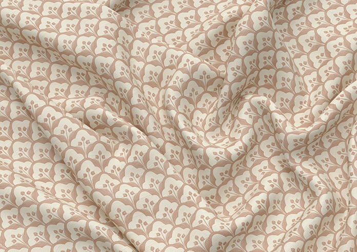 Trellis Prints, Scallop and Bud Manson - Roman Blind - Image 4